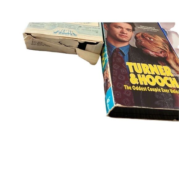 Lot of 7 VHS Tapes Speed Powder Turner & Hooch Vintage Movies 80s 90s Y2K Family - Picture 5 of 6